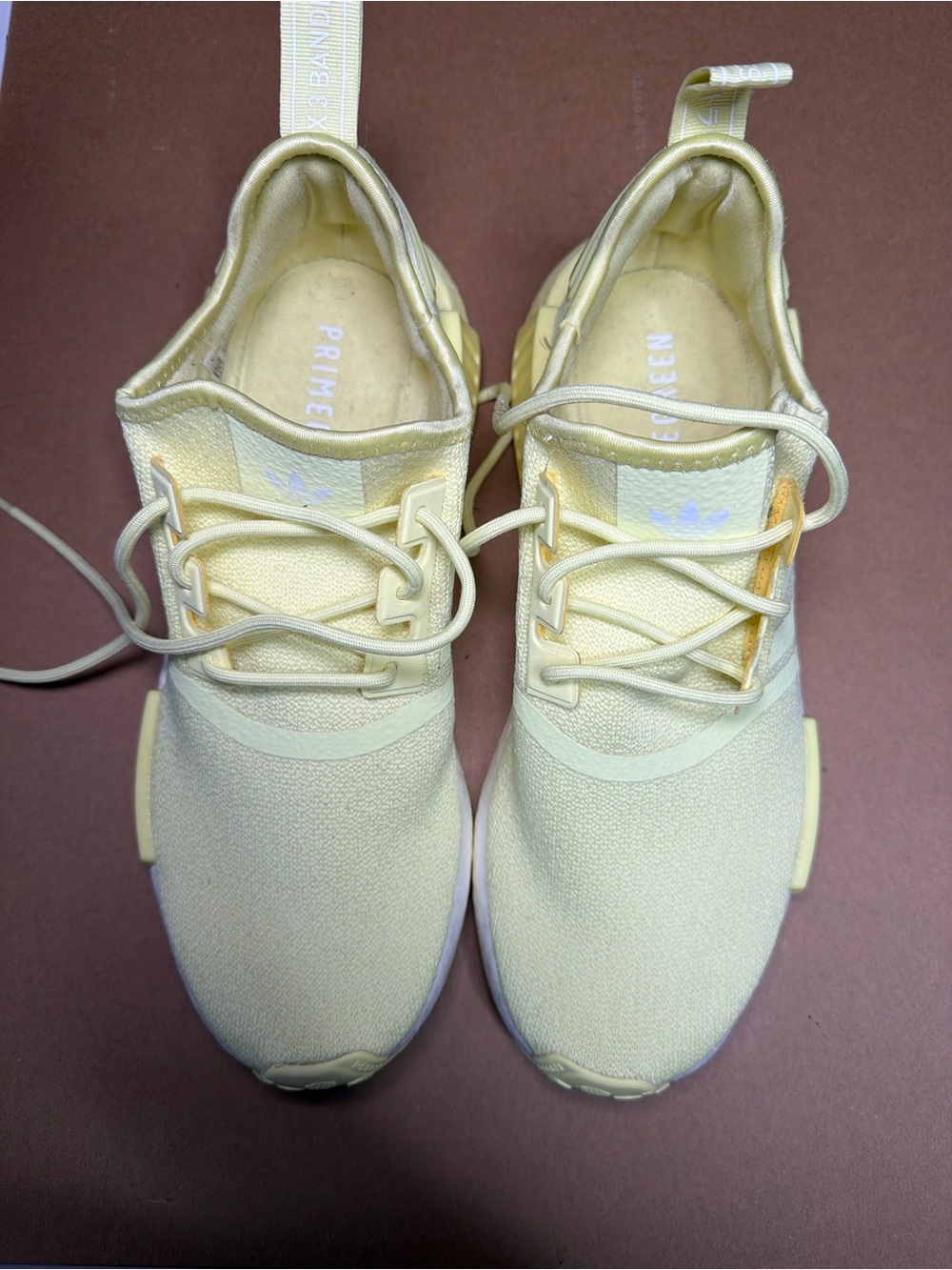 adidas Women's Pale Yellow Lightweight Sneakers